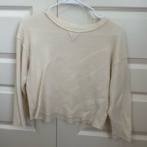 Cream sweater
